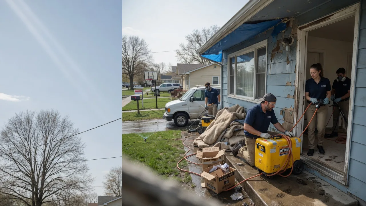 Basement Flood Cleanup in Monmouth, IL near me